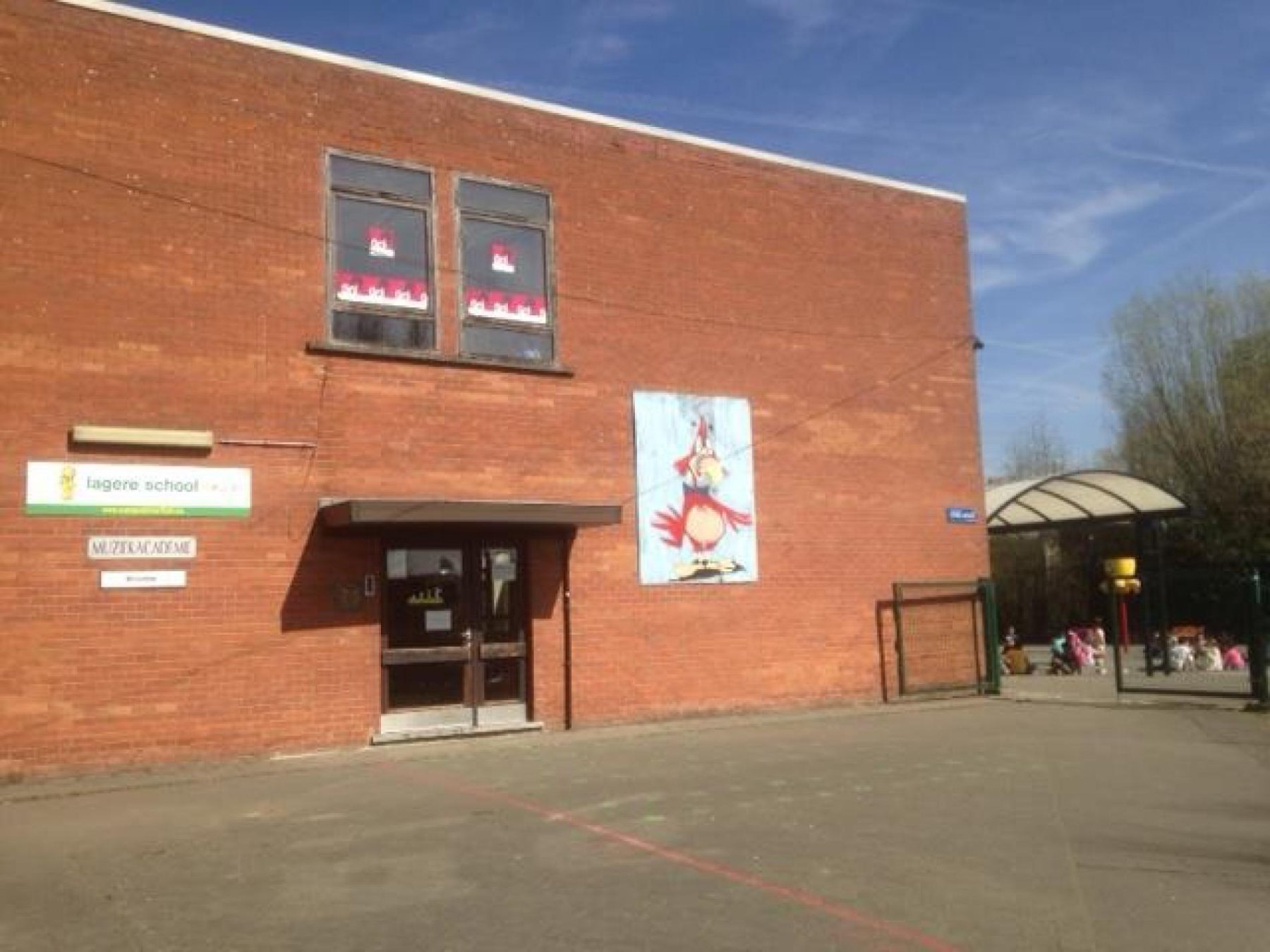 Foto uit de lagere school